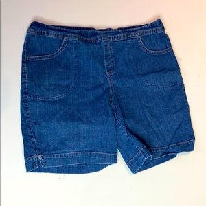 terra sky shorts denim